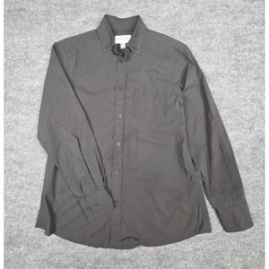 Dapper Boi Shirt Men's XXS Black Button Up & Snap Stretch Dress